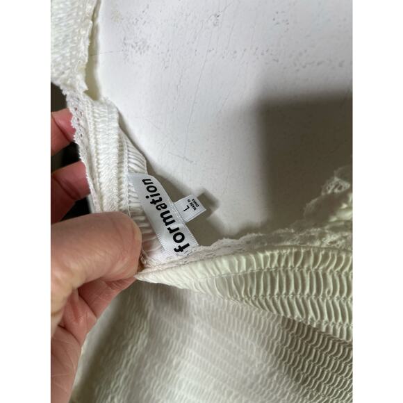 Reformation Villa Smocked Stretch Cotton Sundress - Picture 11 of 11